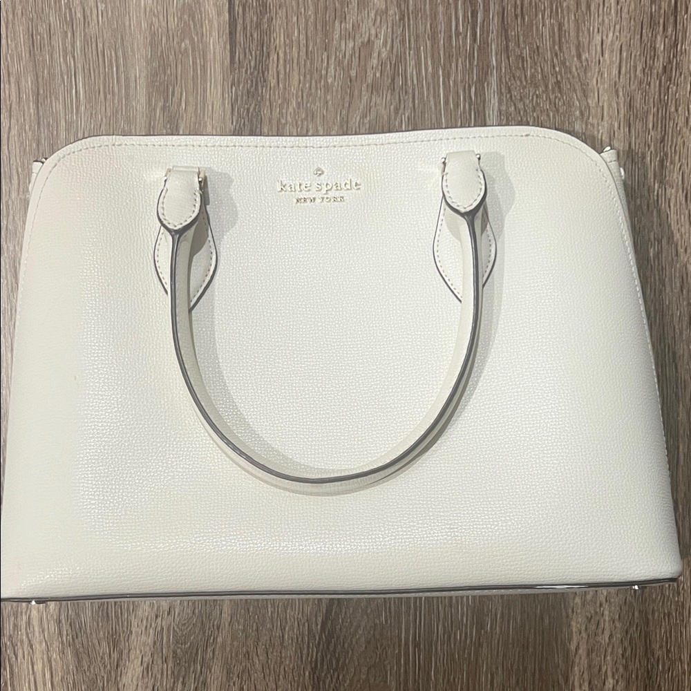 Kate Spade Cream Satchel Bag